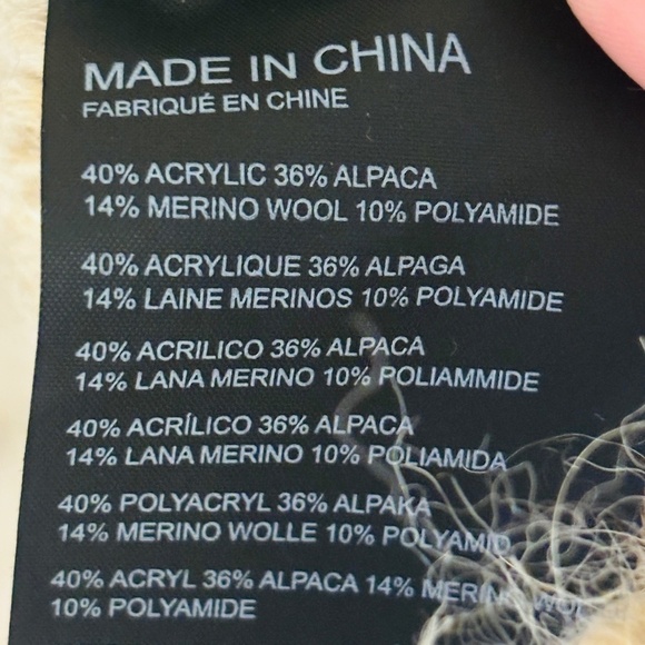 CLub Monaco Brown Alpaca Wool Neutral Sweater SZ small - Picture 11 of 11